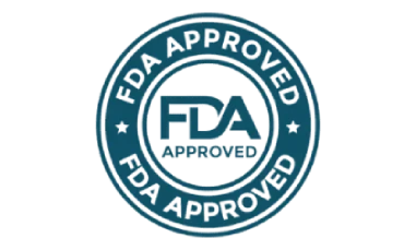 FDA registered facility badge